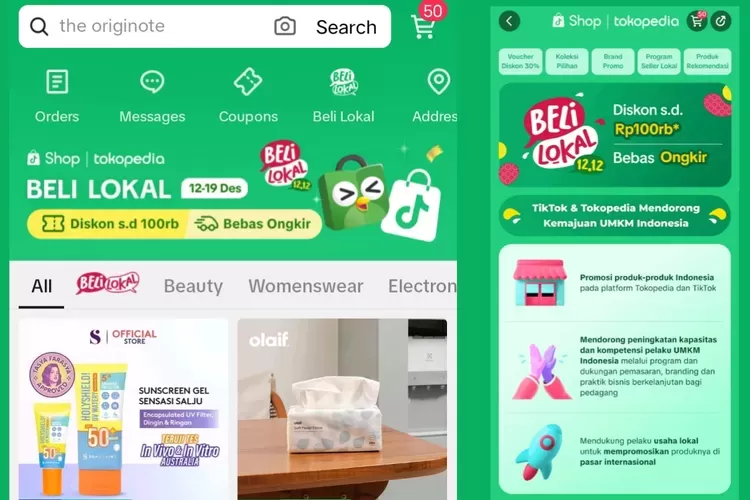 Begini Cara Menggunakan TikTok Shop Setelah Bergabung dengan Tokopedia (Sumber: TiNewss.Com/Ricka Maylani)