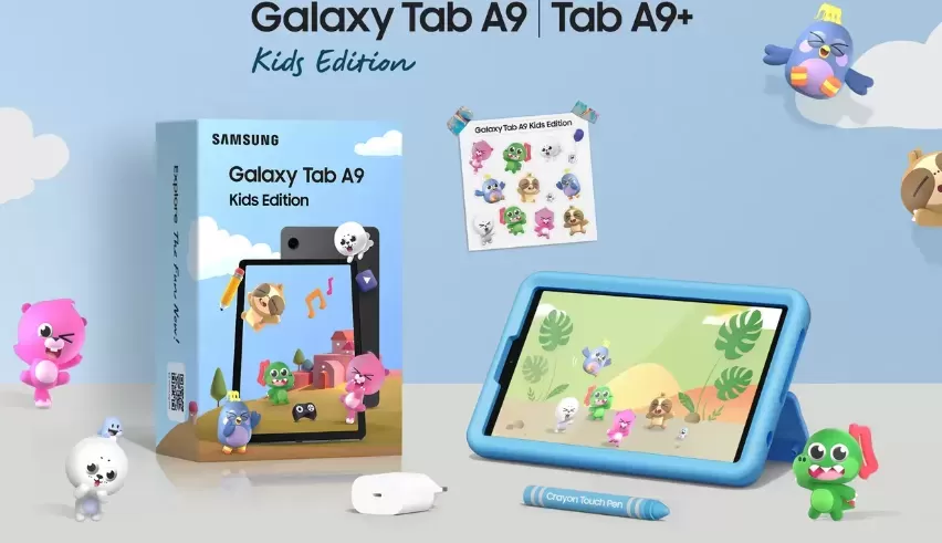 Samsung Galaxy Tab A9 Series Kids Edition: Tablet Khusus Anak dengan Fitur Keamanan Unggulan (Sumber: CariAku.com/Galaxy Tab A9)