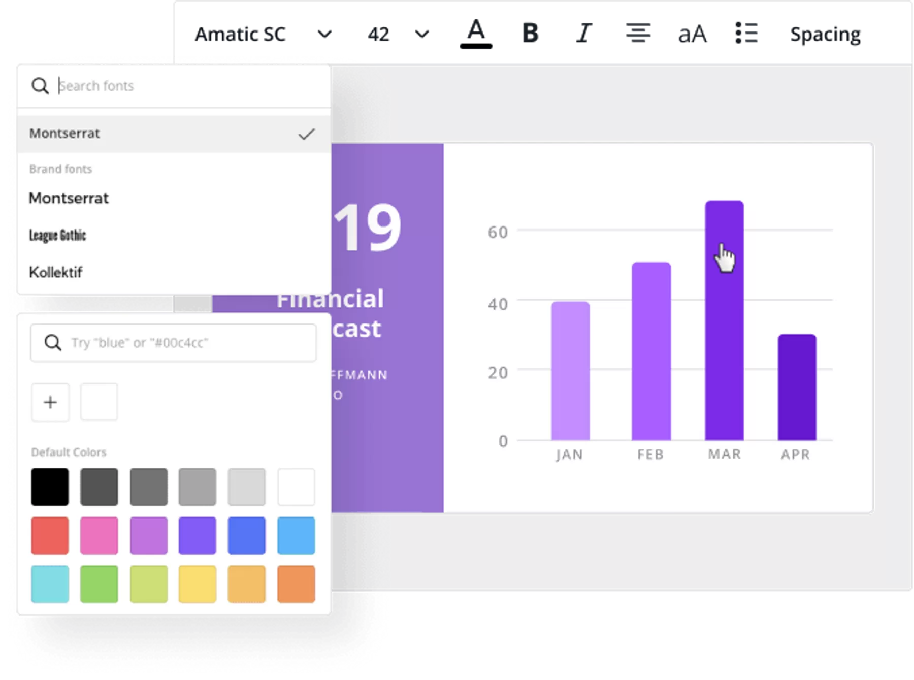 Cara Membuat Grafik dengan Mudah Menggunakan Canva untuk Solusi Visualisasi Data yang Efisien (Sumber: Canva/Grafik Bagan & Diagram)
