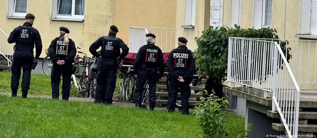 Penusukan terjadi tak lama setelah kickoff pertandingan pembuka antara Jerman dan Skotlandia (Foto: Thomas Schulz/dpa/picture alliance)