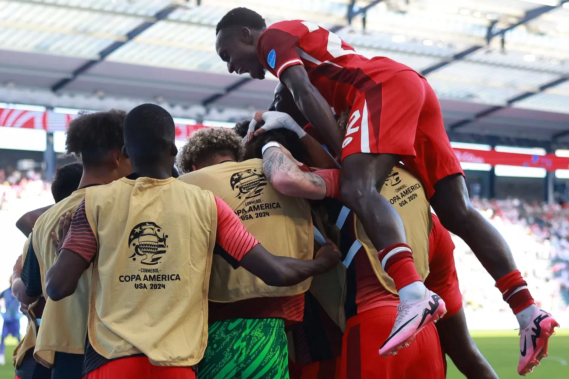 Peru vs Kanada (Foto: Conmebol)