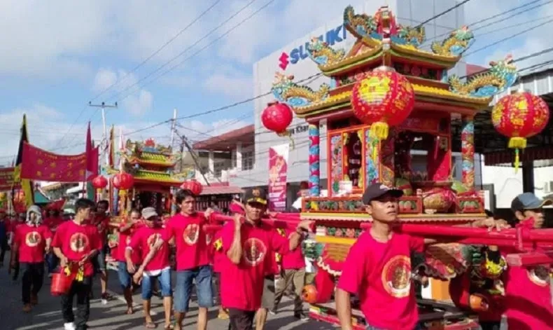 Ilustrasi perayaan Cap Go Meh yang dilaksanakan setiap perayaan Tahun Baru Imlek bagi etnis Tionghoa. (Dok. Info Publik)