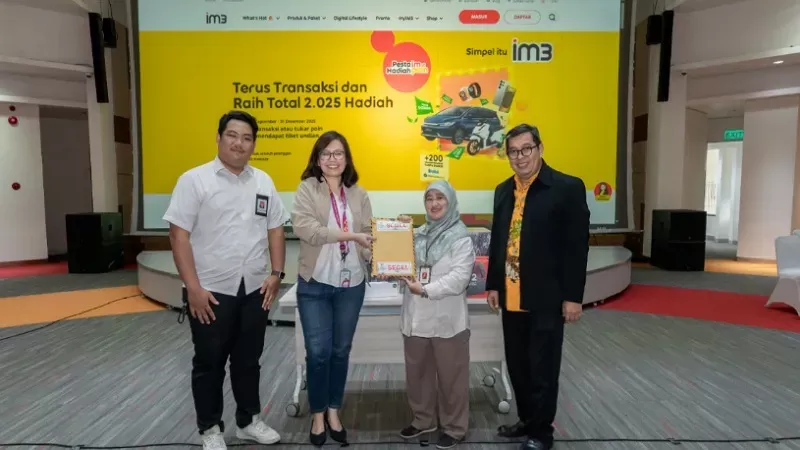 Pengumuman pemenang program IMPoin 2025 oleh IM3. (Dok. IOH)