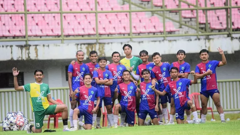 PSPP Padang Panjang siap berlaga di Liga 4 Sumbar 2025/2026 usai persiapan sejak November. (Foto: Kominfo Padang Panjang)