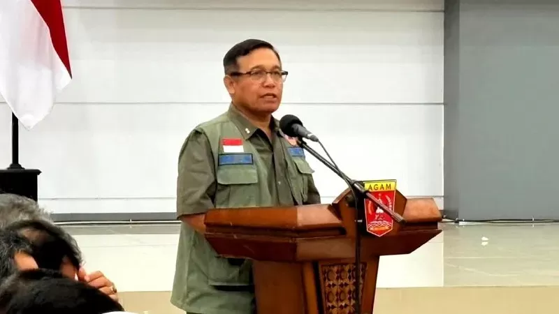 Ketua Harian Unsur Pengarah BNPB, Ary Laksmana Widjaja. (Foto: Kominfo Agam)