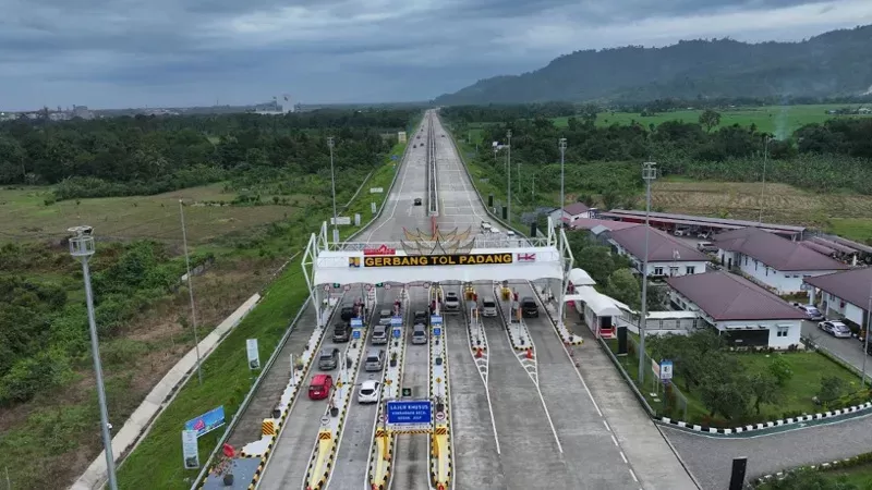 Gerbang Tol Padang (Foto: Hutama Karya)