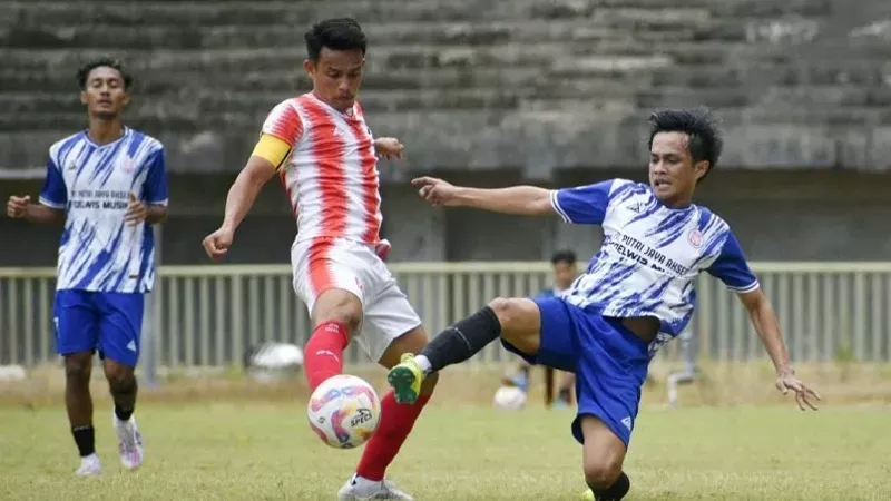 PSP Padang (Jersey Merah) (Foto: Kominfo Padang)