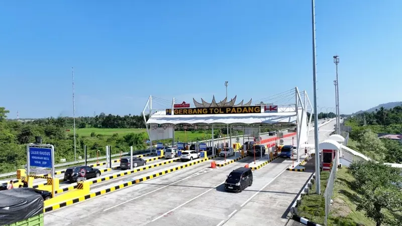 Gerbang Tol Padang (Foto: Hutama Karya)
