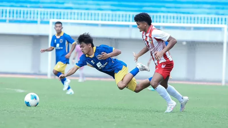 PSP Padang vs Persma Manado dalam laga lanjutan Liga 4 Nasional Piala Presiden 2026 di Stadion Mandala Krida, Yogyakarta, Senin (15/6/2026). (Foto: IG Persma Manado)