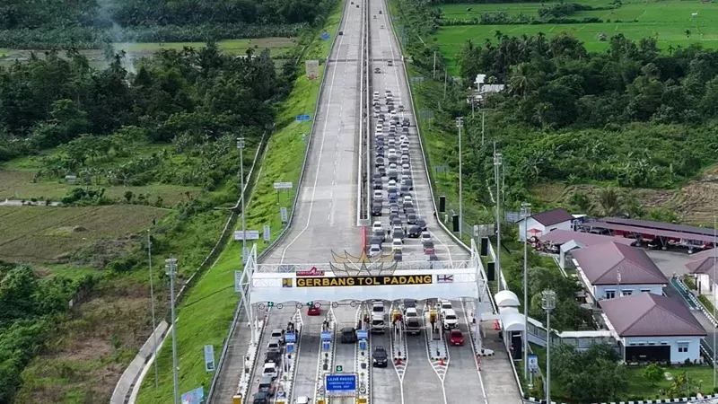 Gerbang Tol Padang (Foto: Hutama Karya)