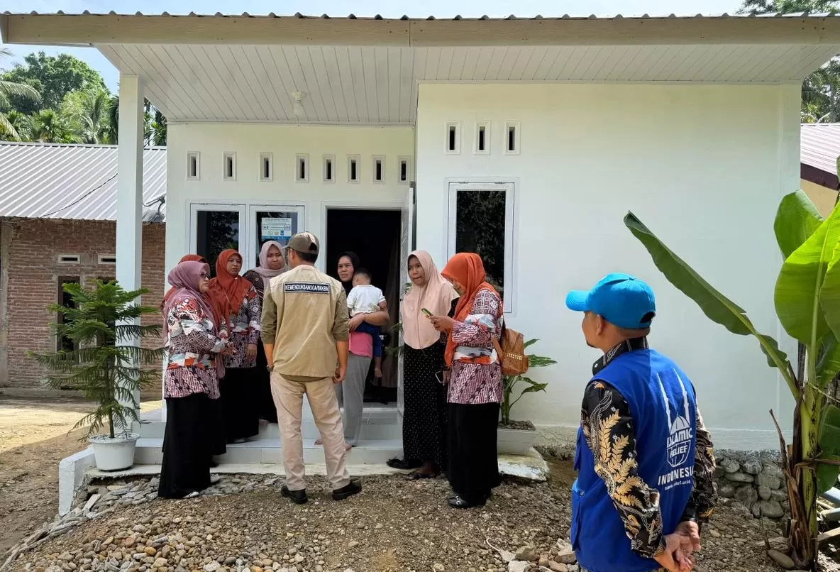 Foto Ilustrasi. Rumah bantuan untuk keluarga kurang mampu dan berisiko stunting di Aceh.