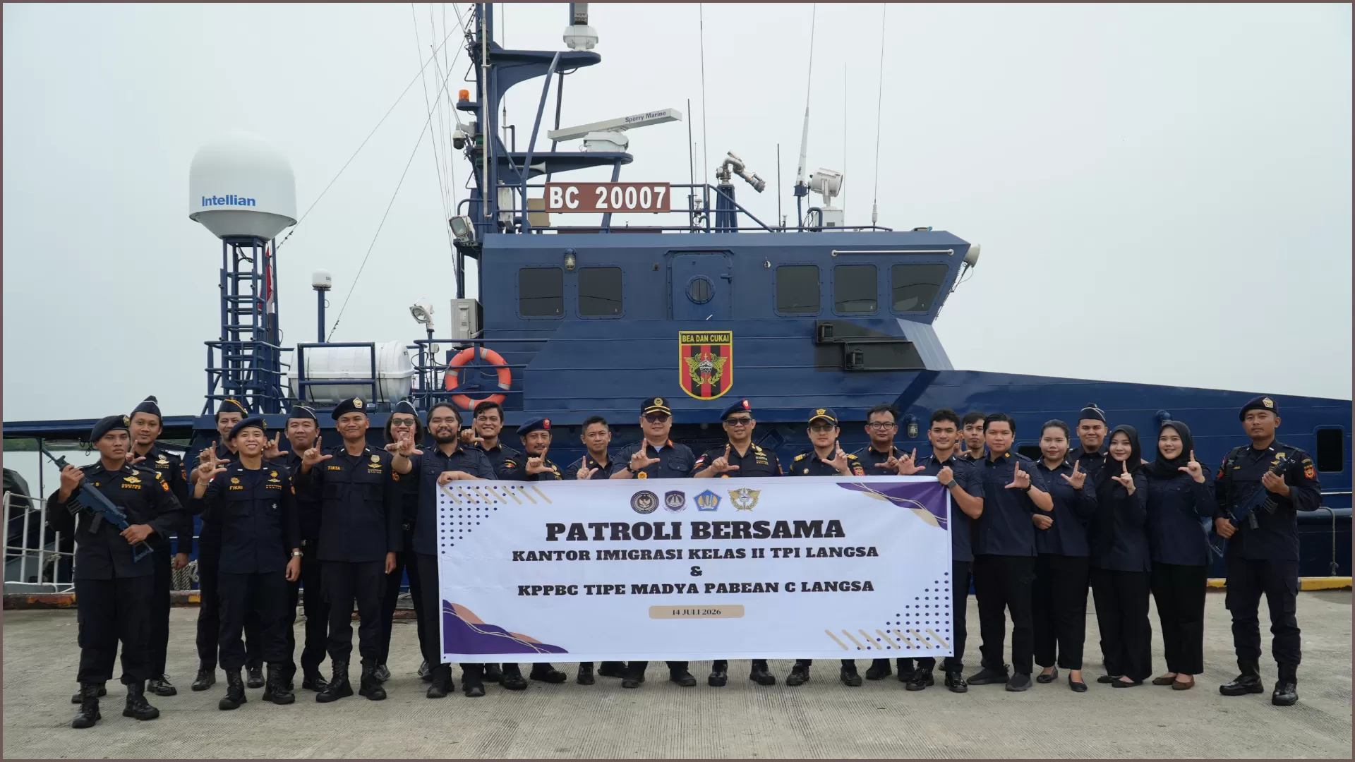 Foto Dok Bea Cukai Langsa