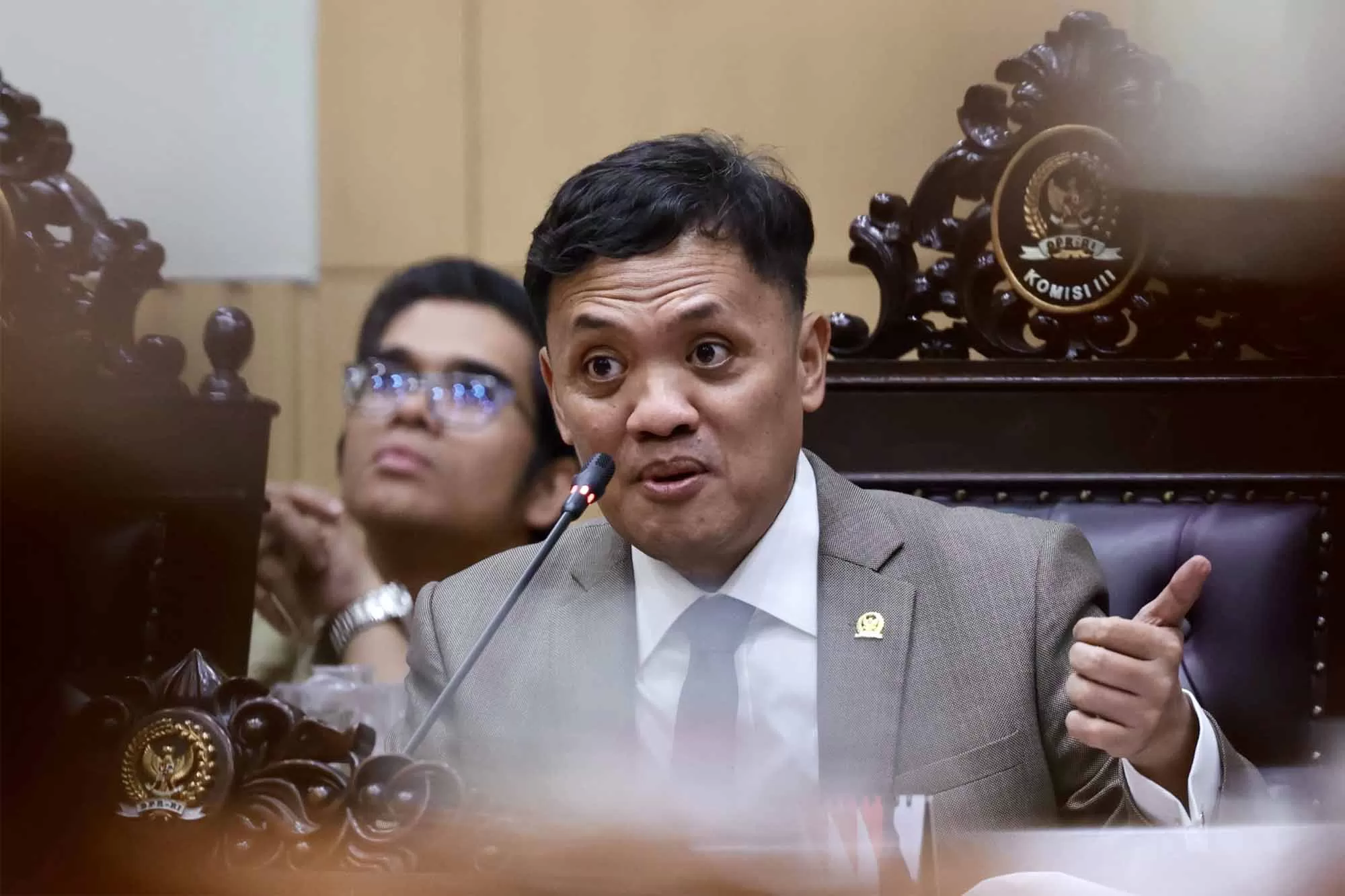 Ketua Komisi III DPR RI, Habiburokhman. Foto: Devi/Karisma