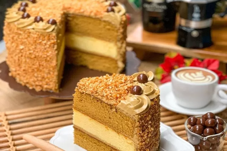 Nougat Mocca Cake by dorisgoz | Quick & Easy Recipe | The Feedfeed