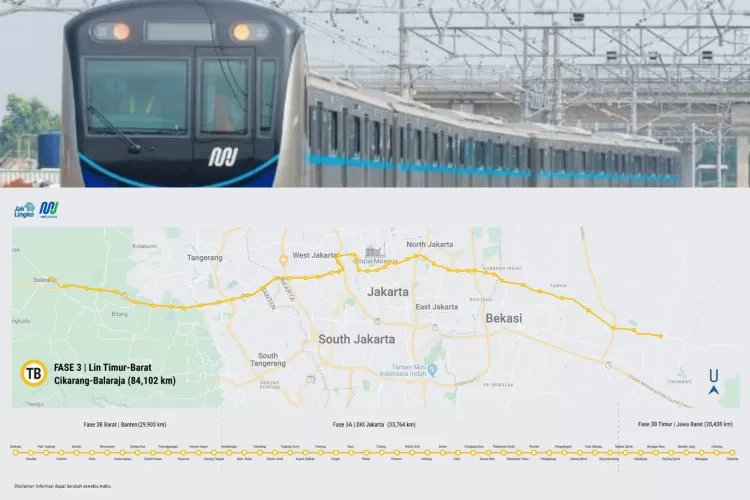 Dibangun Tahun 2024, Ini Rute MRT Jakarta Fase 3 Dari Cikarang Sampai ...