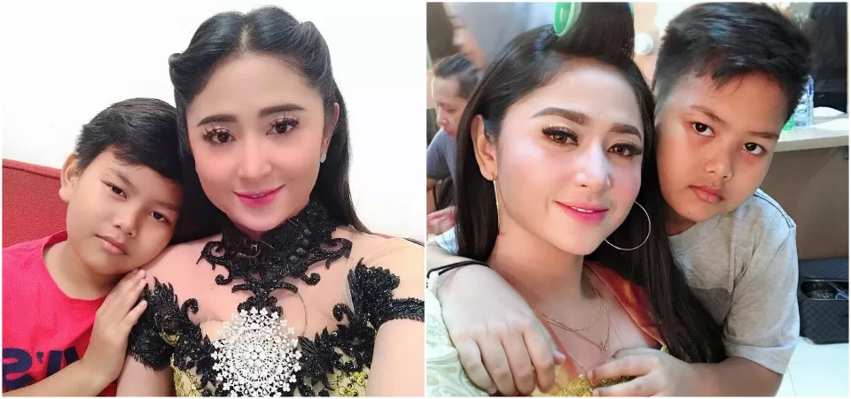 10 Potret Kebersamaan Dewi Perssik Dan Anak Angkatnya, Manis Banget ...