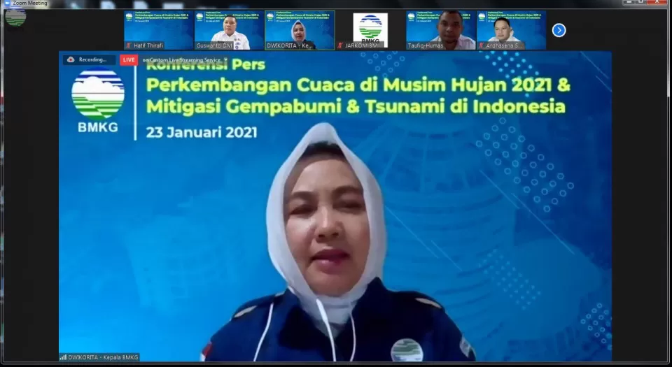 BMKG Ungkap Pemicu Curah Hujan Ekstrem Di Indonesia Hingga Februari ...