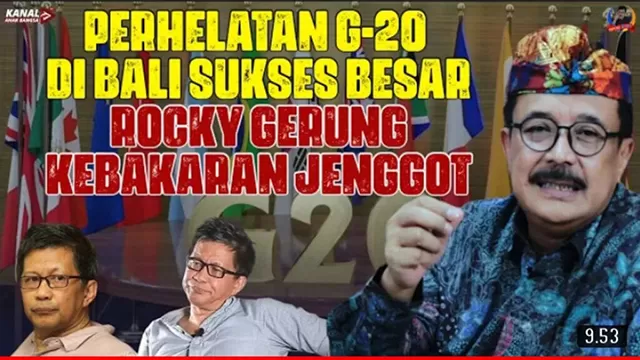 Rocky Gerung Sebut KTT G20 Gagal, Rudi Kamri: Kebakaran Jenggot - Bali ...