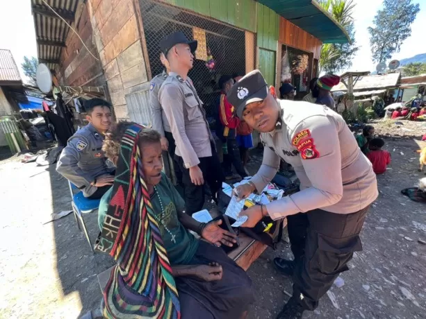 Bantu Tangani Kesehatan Untuk Tingkatkan IPM di Intan Jaya