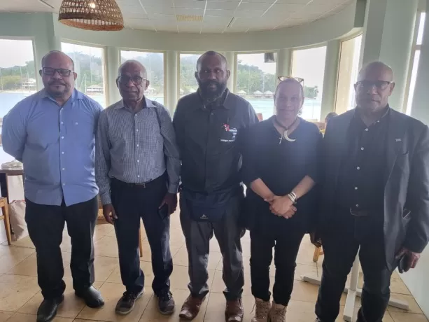 para pemimpin ULMWP, usai KTT II di vanuatu beberapa Waktu lalu. Foto: ist