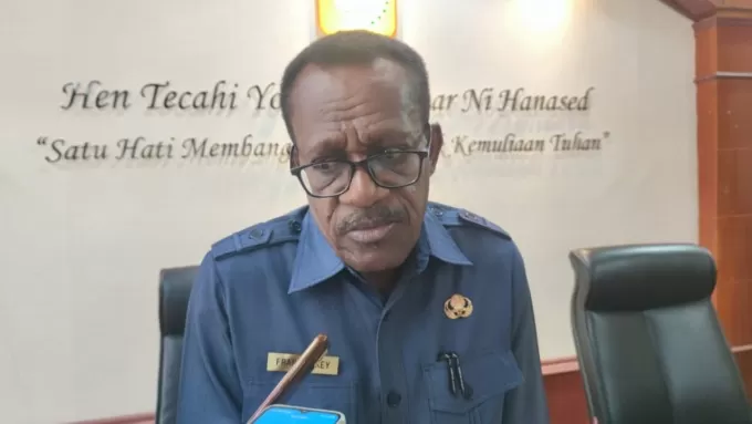 Penjabat Wali Kota Jayapura, Frans Pekey, bicara soal keseimbangan konsumsi pangan lokal dan nasional.