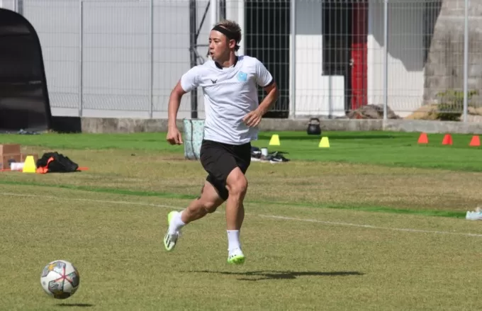 Ryohei Miyazaki ketika masih berseragam PSBS Biak (Media Officers PSBS Biak)