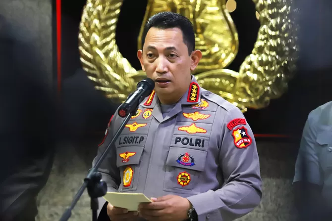 Daftar Tujuh Kapolda yang Dimutasi Kapolri/Humas Polri