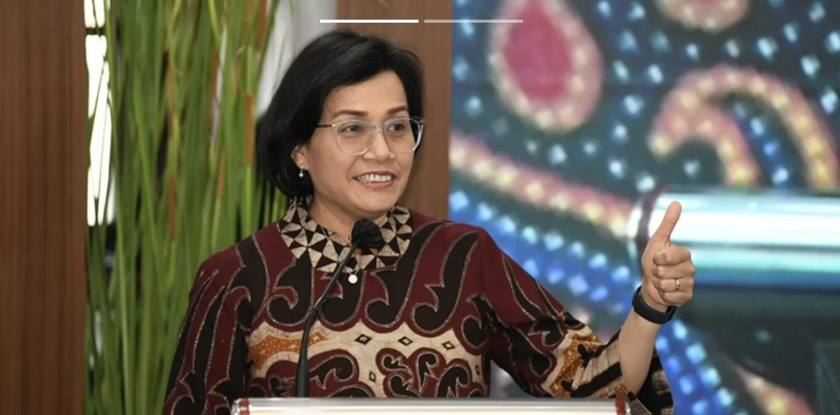 Menkeu Sri Mulyani menyebut RSCM mendapat anggaran Rp348,7 miliar untuk mewujudkan pelayanan bertaraf internasional.