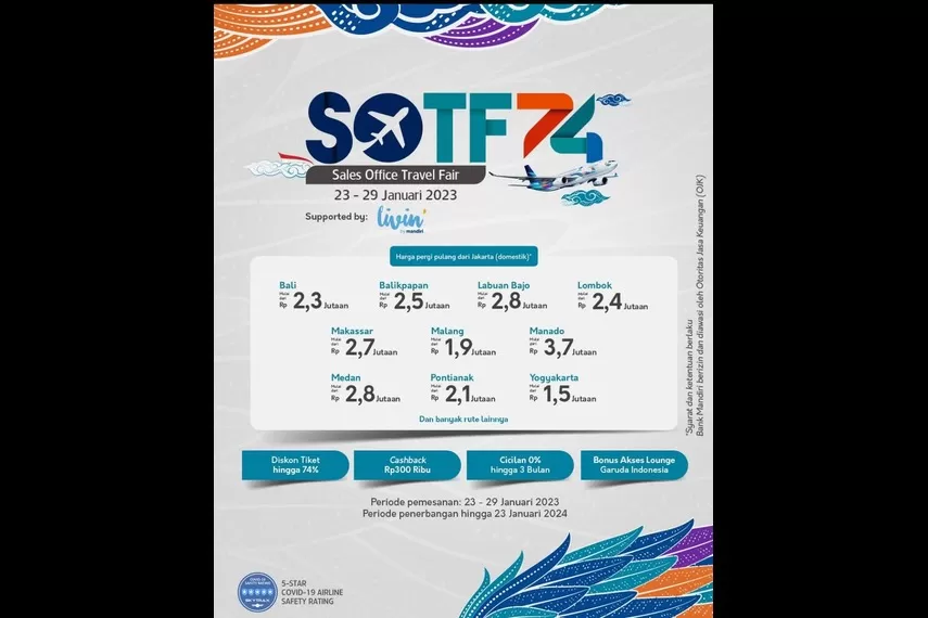 Garuda Indonesia gelar SOTF 2023/BUMN
