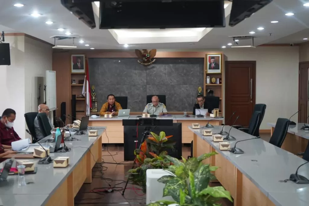 Konsolidasi internal persiapan Delri dalam intersesi Perundingan Indonesia - Canada CEPA dilakukan Kamis, 5 Januari 2023. foto: kkp.go.id