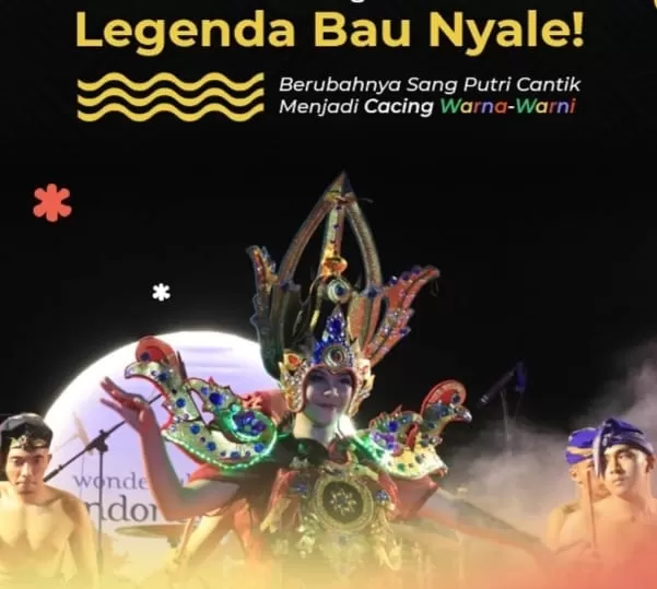 Festival tradisi bau nyale adalah ritual yang diadakan setahun sekali bentuk hormat kepada Putri Mandalika 