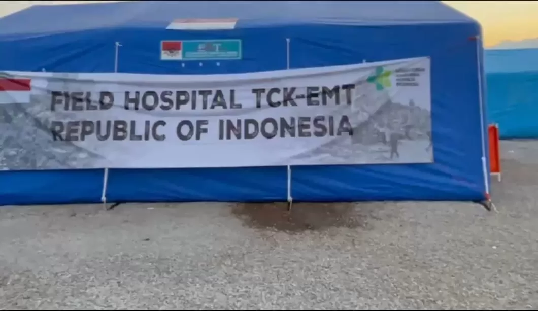 Rumah Sakit Lapangan Indonesia di Turki Layani Hampir 2000 Pasien/KBRI Ankara