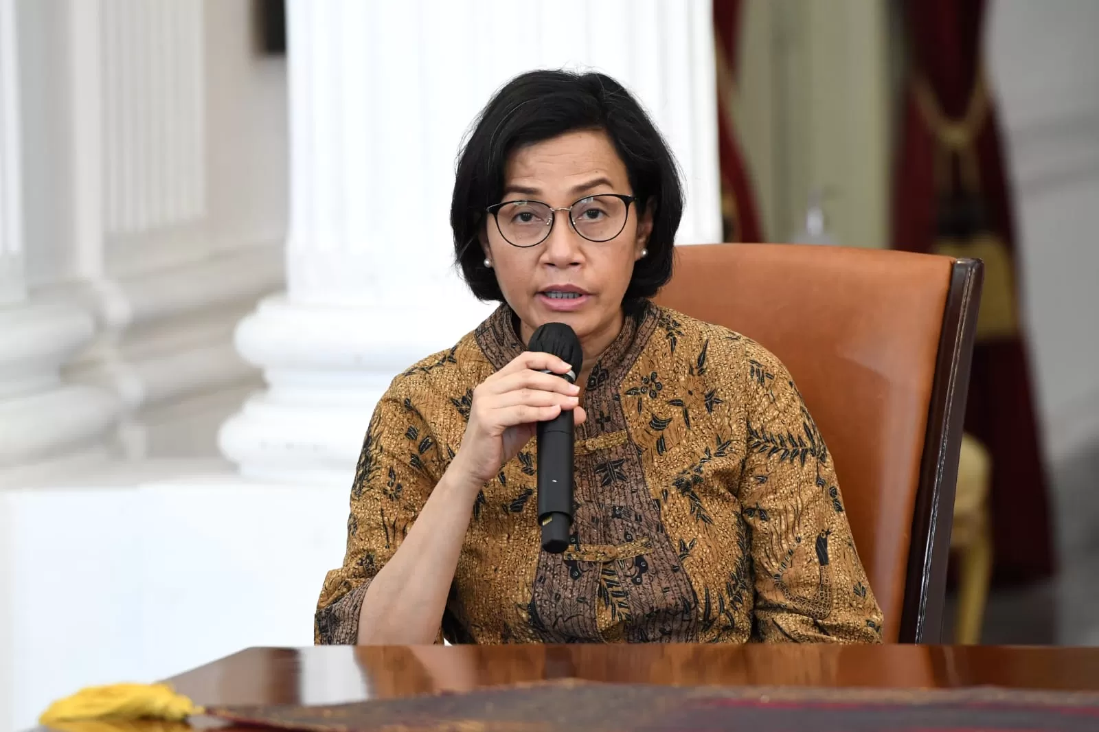 Menkeu Sri Mulyani menyebut  saat ini dana bersama bencana telah terkumpul Rp7,3 triliun. 