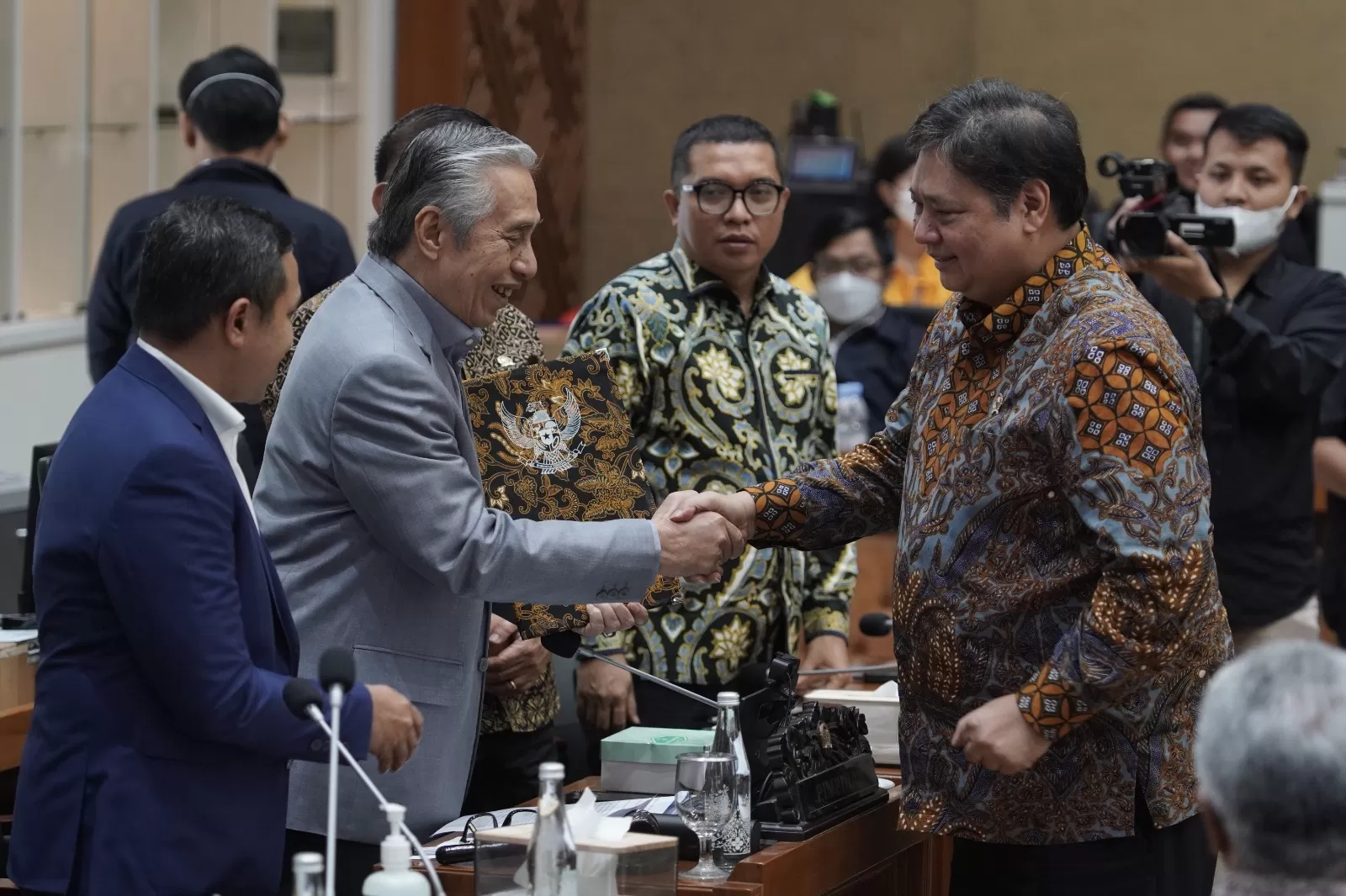 Rapat Kerja UU Cipta Kerja/ekon.go.id