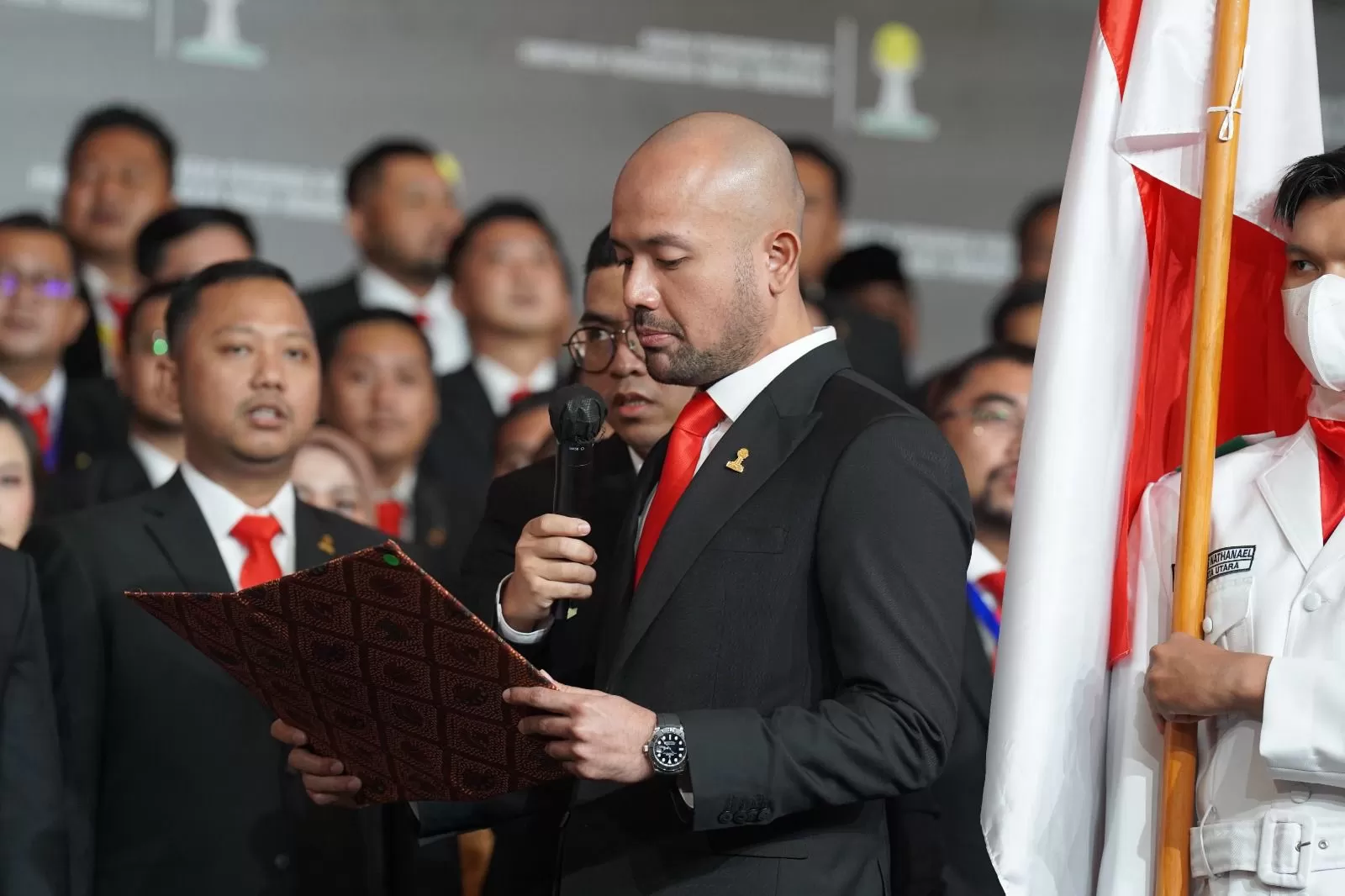 Pelantikan Ketua Umum BPP HIPMI Akbar Himawan Buchari?IST