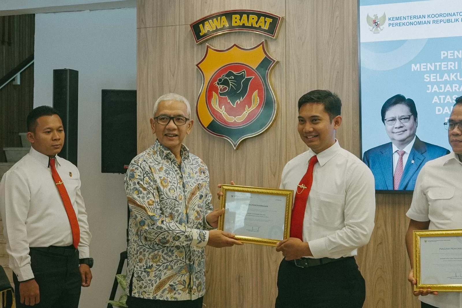 Penghargaan Polda Jabar/ekon.go.id