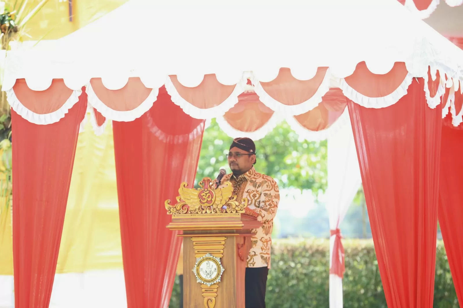 Ini Pesan Menag Yaqut di Hari Nyepi Tahun Baru Saka 1945/Kemenag