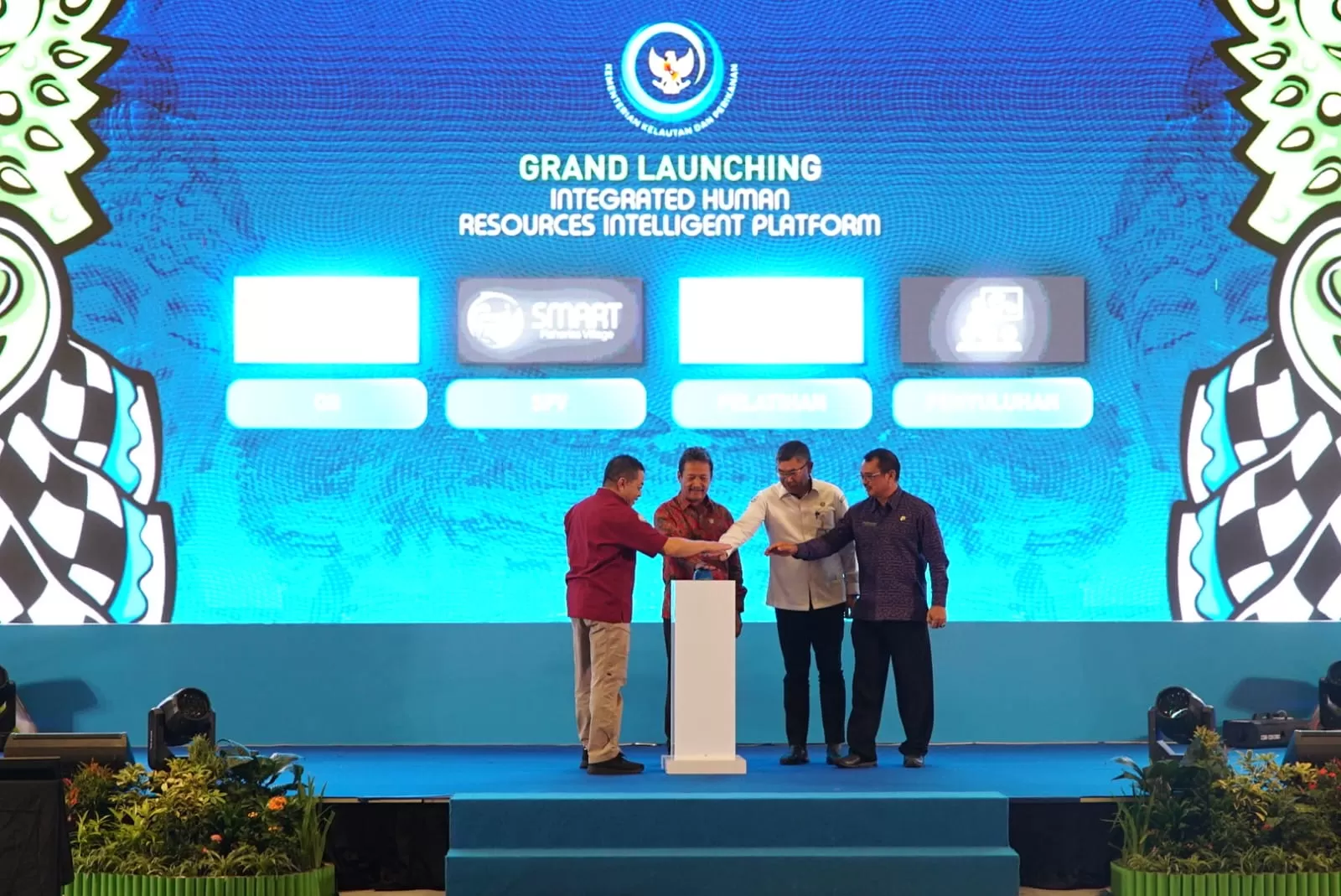 KKP kembangkan kommand center berbasis data untuk pengembangan SDM. foto: ist