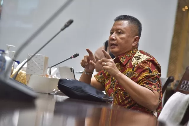 Anggota Komisi XI DPR RI Bertu Merlas. foto: ist