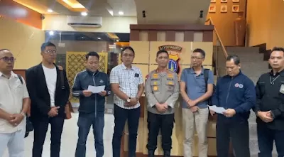 Perwakilan Brajamusti dan PSHT sepakat damai di Polda DIY, Senin (5/6/2023), dini hari. Foto: Polresta Yogyakarta