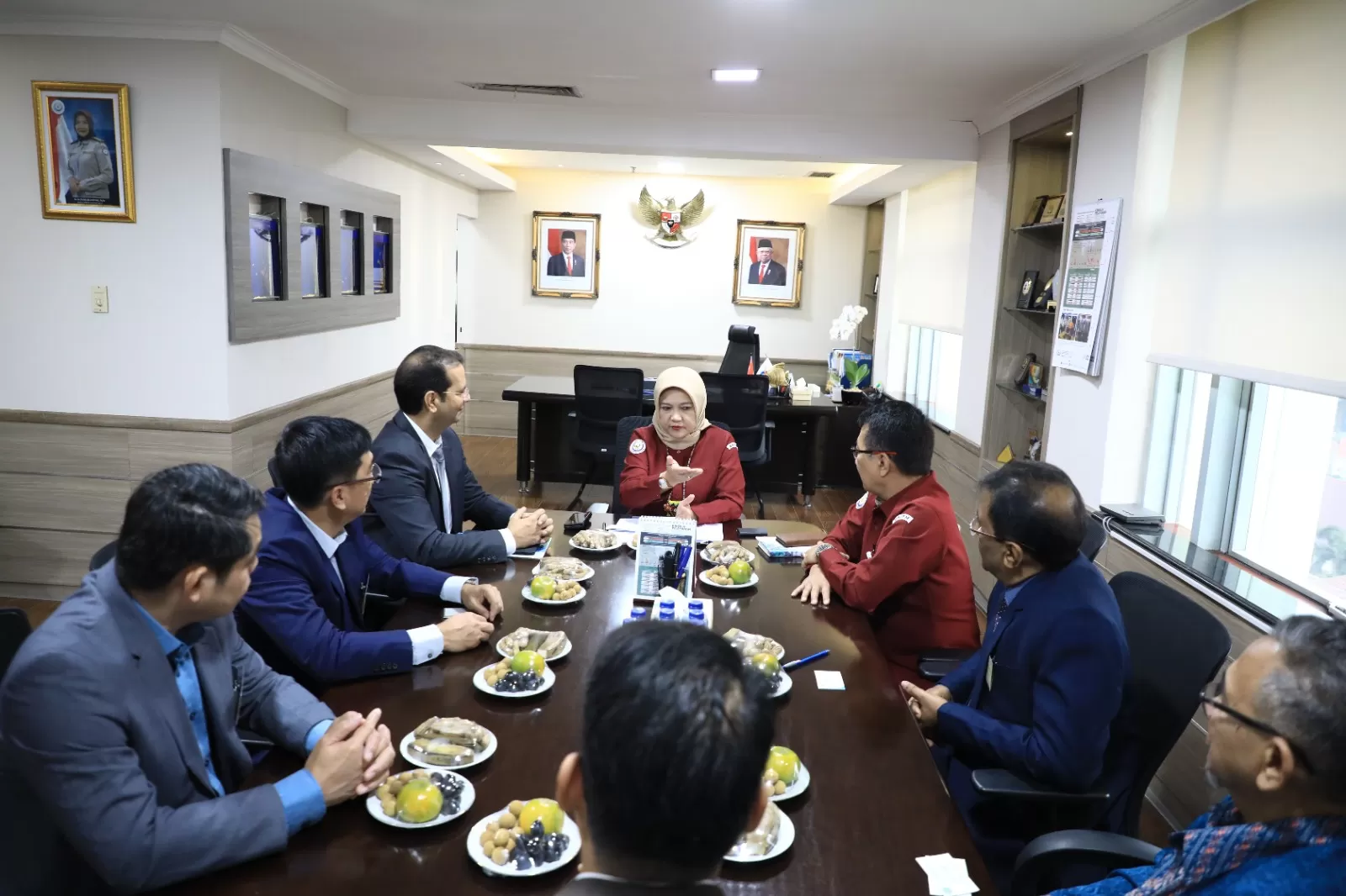 Delegasi Kamboja melakukan benchmark ke Tanah air sejak 5-14 Juni 2023. foto: ist