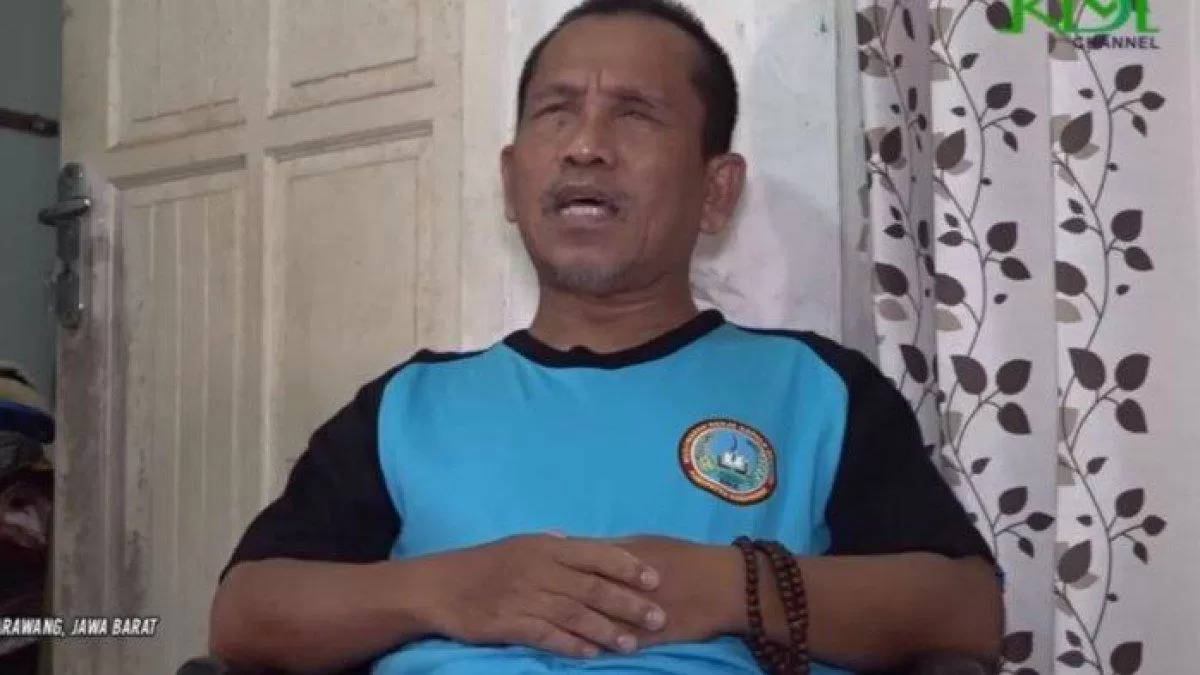 Eli Chuherli menjadi korban penyiraman air keras yang mengakibatkan kedua matanya buta./tribun