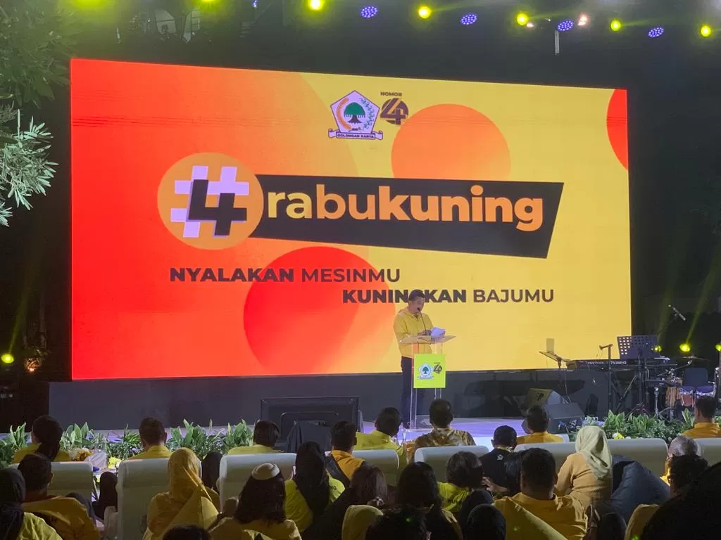 Acara Rabu Kuning DPD Partai Golkar DKI