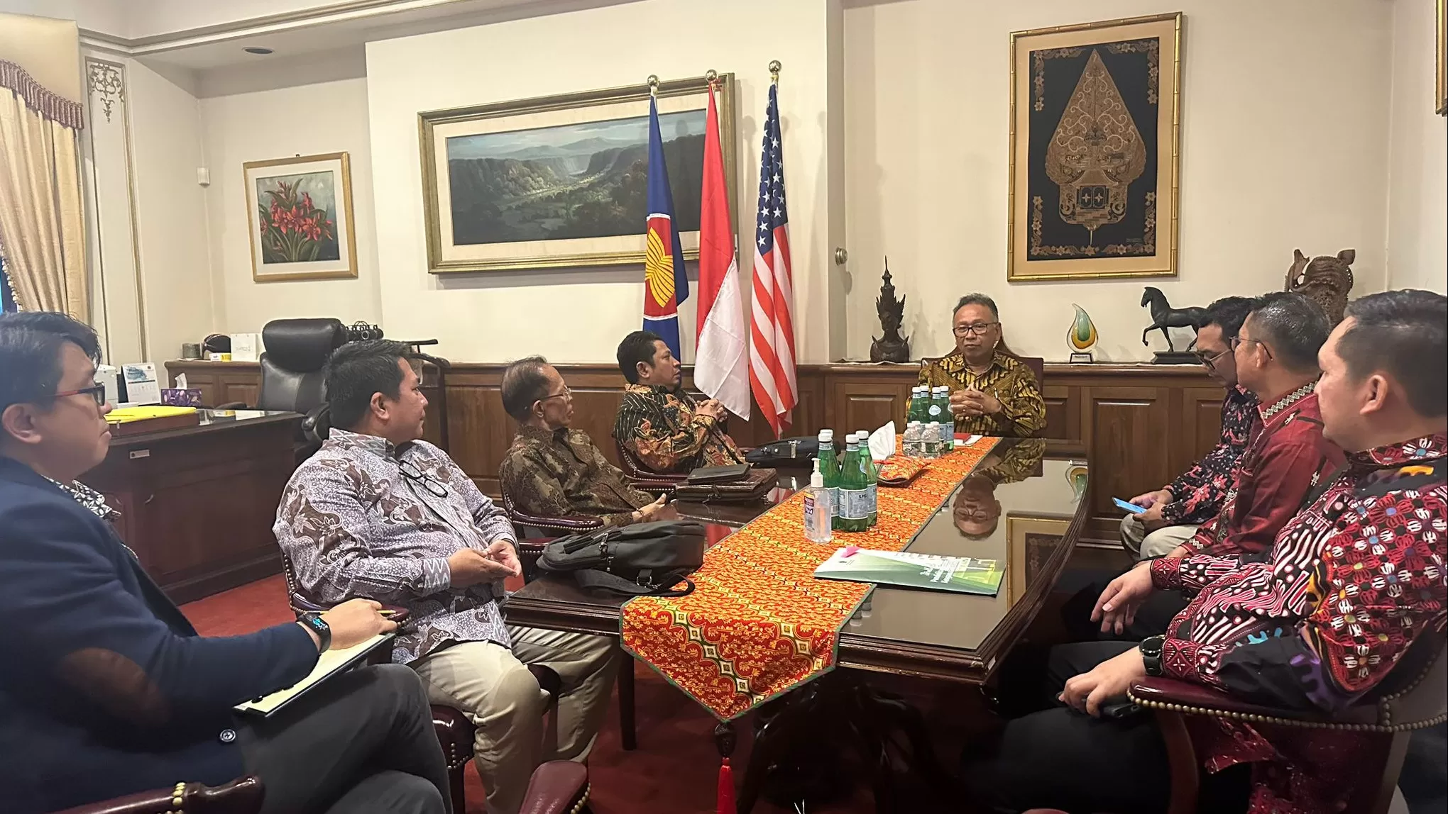 Kemenag tengah menjajaki peluang memberikan beasiswa pendidikan bagi sahabat disabilitas untuk kuliah di Amerika Serikat. foto: ist