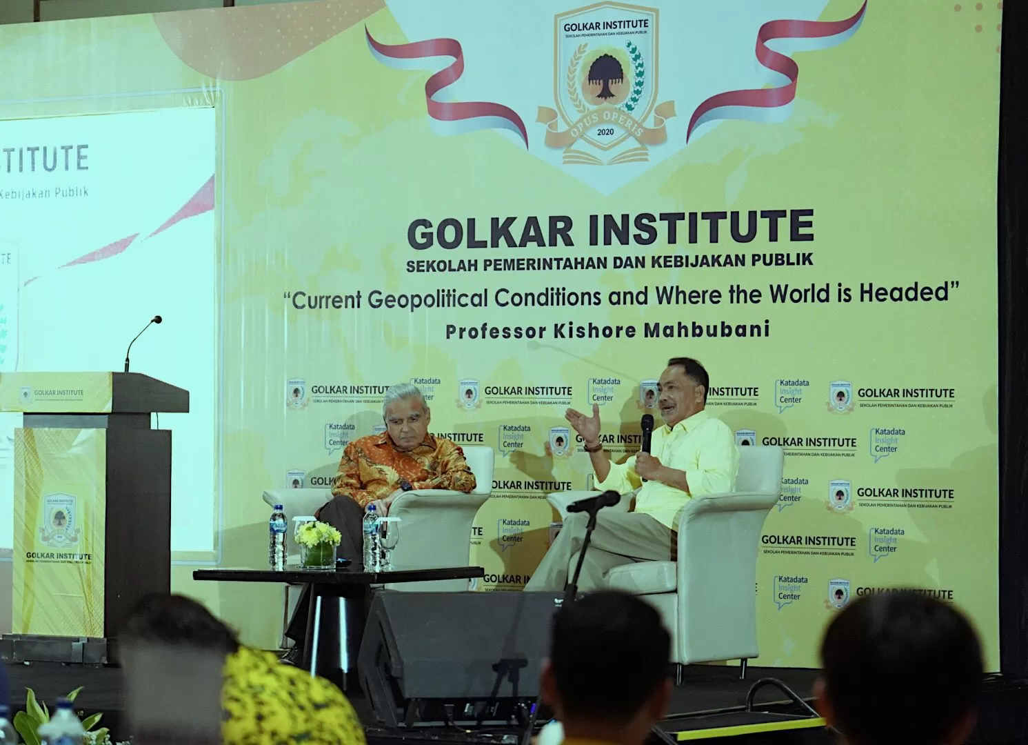 Seminar dengan tema 'Current Geopolitical Conditions and Where the World is Headed' ini menghadirkan Prof. Kishore Mahbubani sebagai narasumber utama.