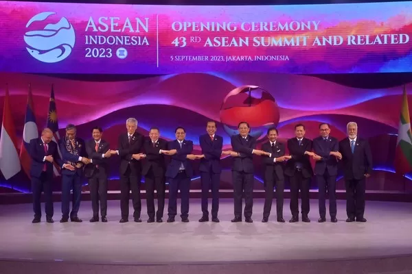 Momen Pembukaan KTT ASEAN Jakarta 2023/image/ist