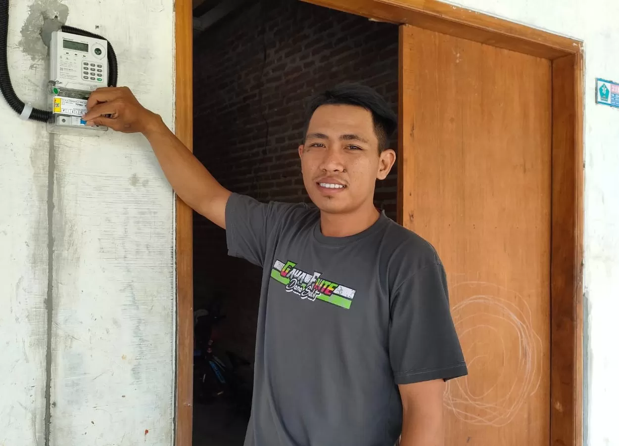 Joko Prasetyo (26 tahun) merupakan salah satu warga Malang yang mendapatkan manfaat dari program BPBL. foto: ist