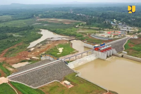 PUPR Targetkan Penyelesaian Bendungan Margatiga Lampung Tahun Depan/PUPR