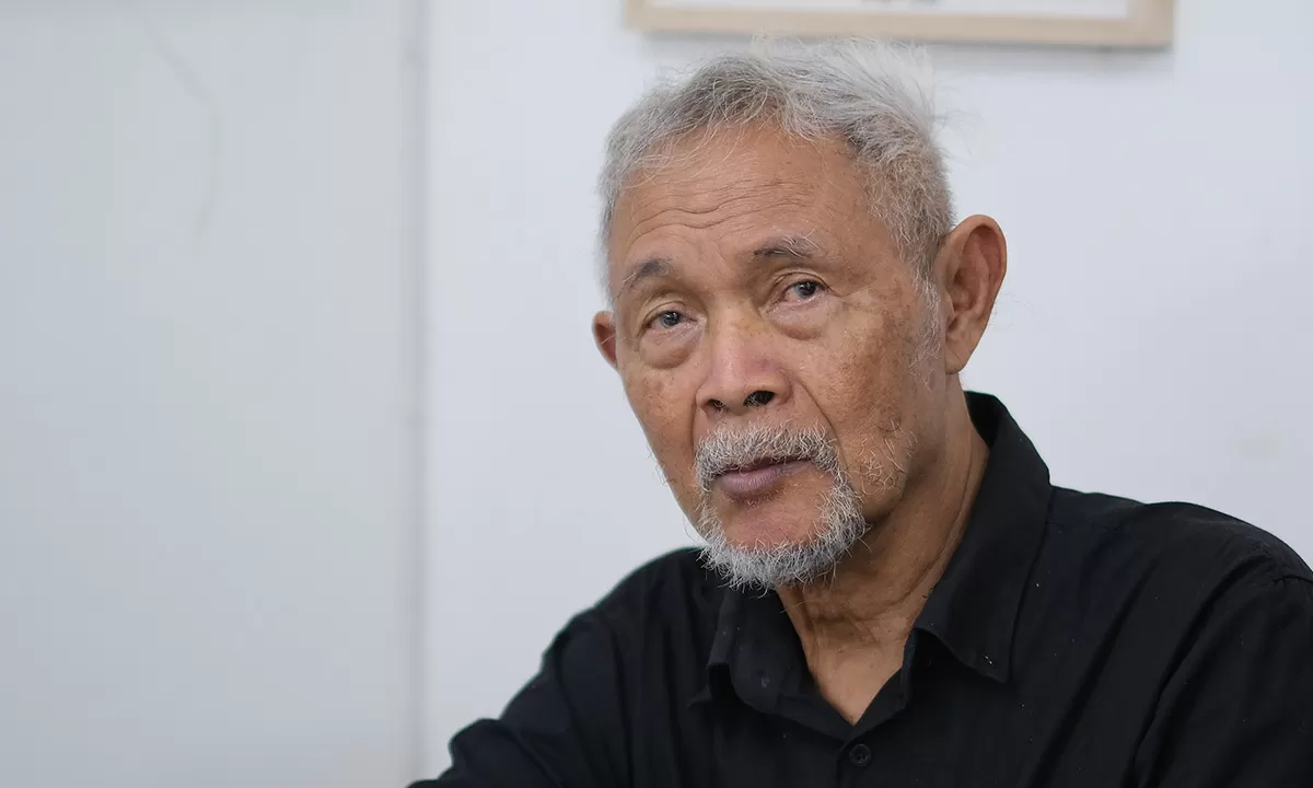 Budayawan dan Sastrawan Goenawan Mohamad. Foto: Ubud Writer Festival