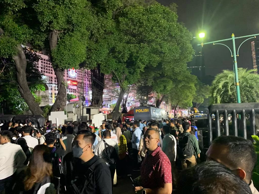 Meskipun Hujan Mengguyur Tak Halangan Jelang Prosesi Pengambilan Undian/image/ist